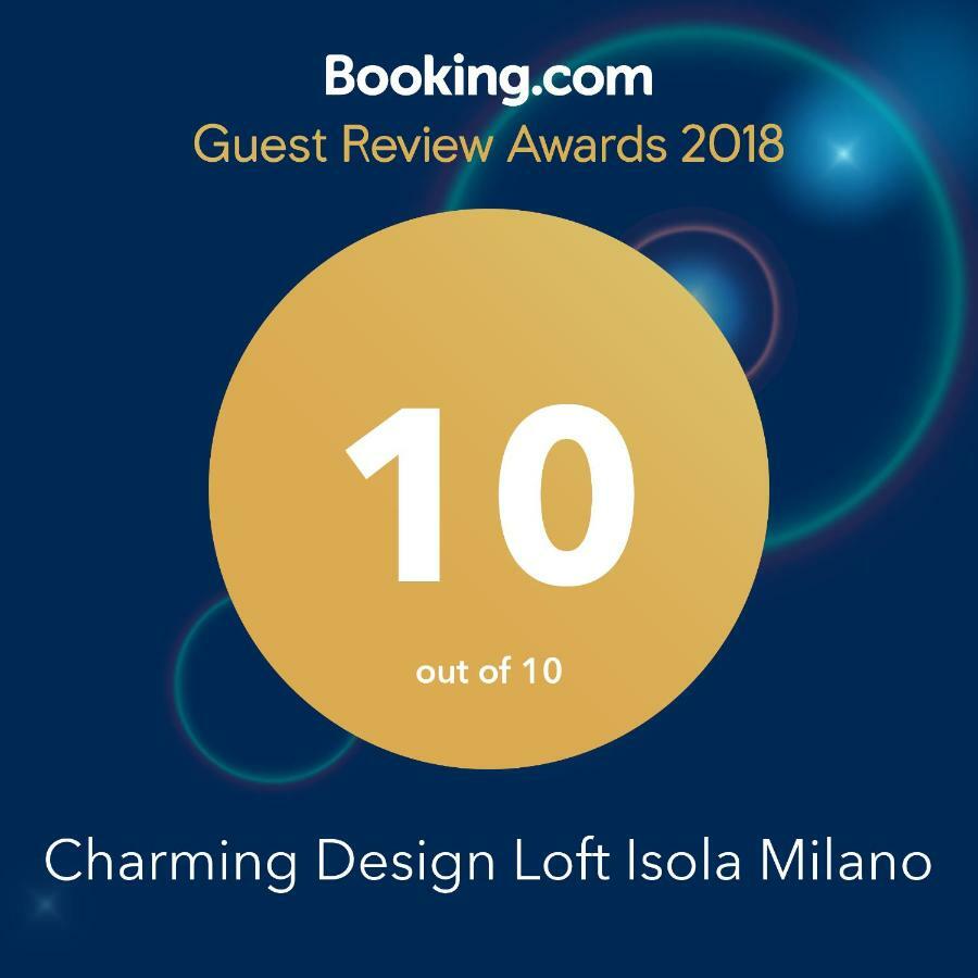 Charming Design Loft Isola Milano Lägenhet Exteriör bild