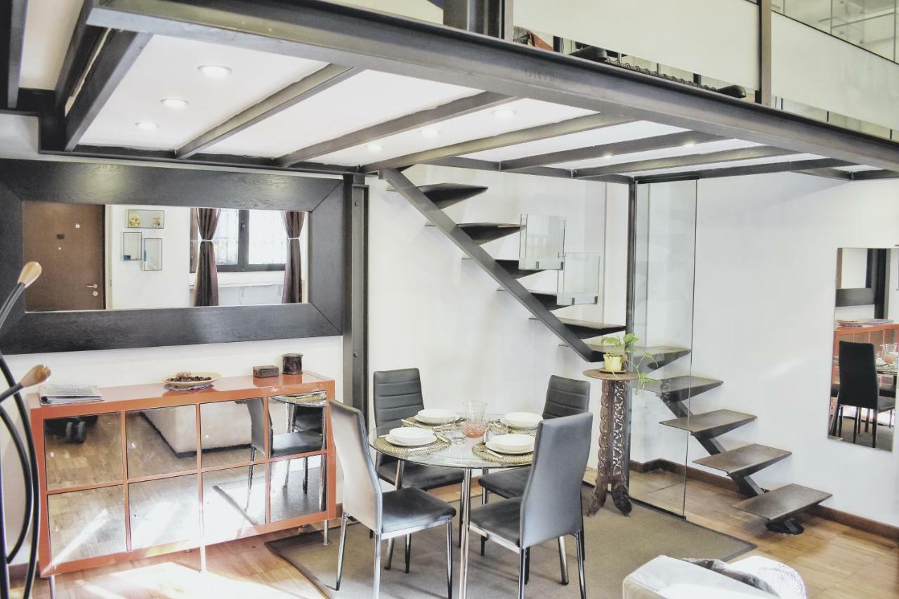 Charming Design Loft Isola Milano Lägenhet Exteriör bild